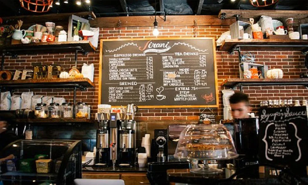 desain cafe minimalis